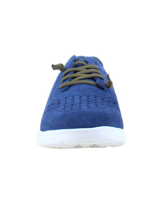 Baskets ZAPATILLAS FLEXIBLES CON ELÁSTICOS SW2502 MARINO Slowwalk en coloris Blue