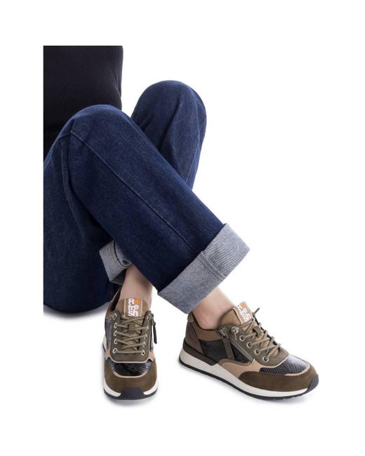 Baskets basses 17296002 Refresh en coloris Brown