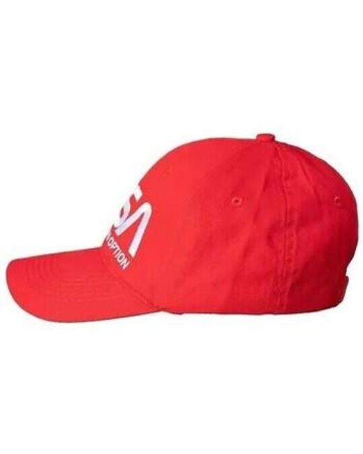 Casquette Basic Worm NASA pour homme en coloris Red