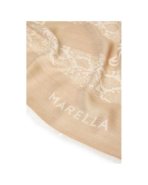 Echarpe Mlaronco Marella en coloris Natural