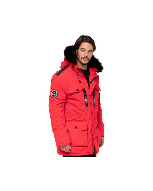 Doudounes Parka Anido Canadian Peak pour homme en coloris Rouge | Lyst