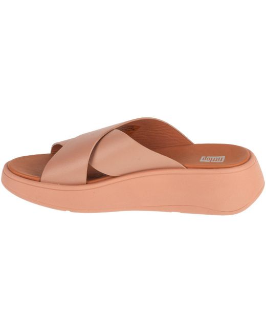 Chaussons F-Mode Flatform Fitflop en coloris Brown