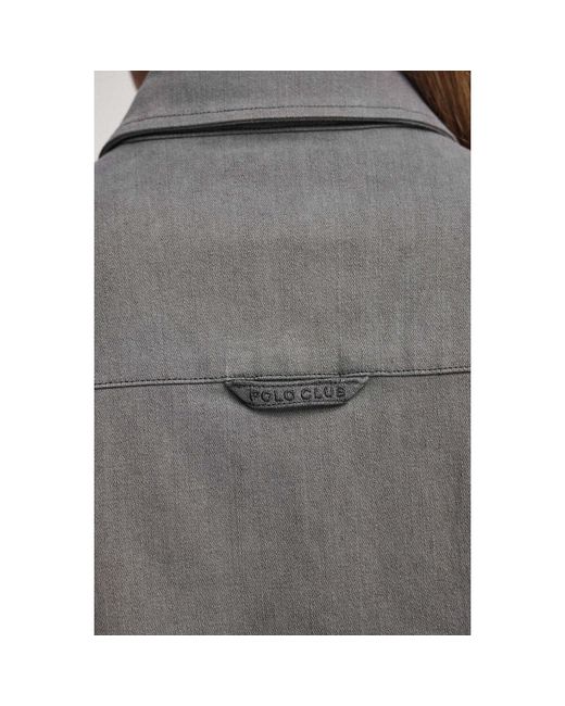 Chemise CLARISA POLO CLUB en coloris Gray