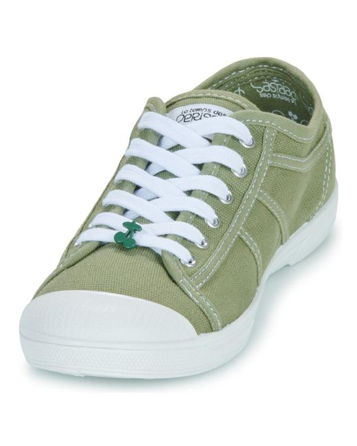 Baskets Basses Basic 02 Le Temps Des Cerises en coloris Green