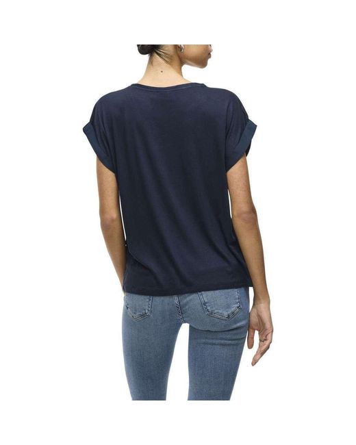 Blouses 6250402 Vila en coloris Blue