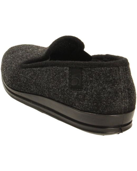 Chaussons Rohde pour homme en coloris Black