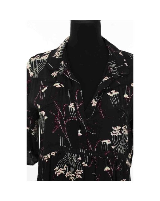 Robe courte Robe noire Ba&sh en coloris Black