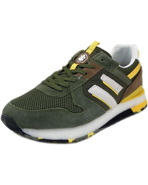 Baskets Chaussures, Sneakers, Cuir et Tissu - 9005001 Lumberjack pour homme en coloris Green
