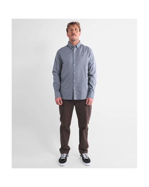 Chemise Chemise manches longues CART Oxbow pour homme en coloris Blue