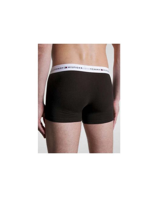 Slips Lot de 3 boxers noirs en coton bio Tommy Hilfiger pour homme en coloris Black