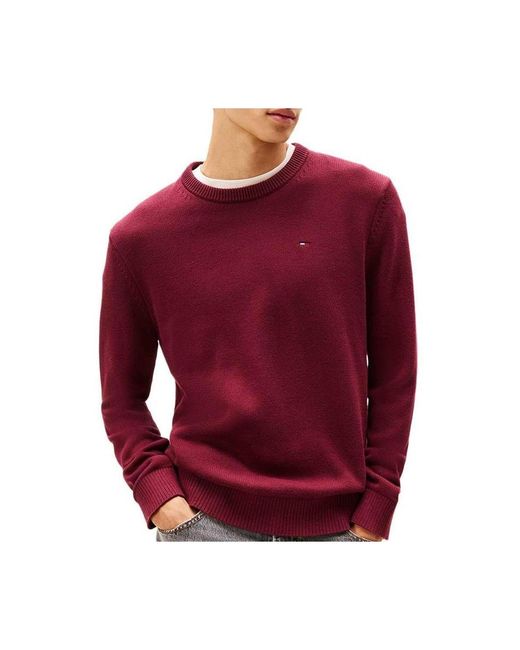 Pull Slims Tommy Hilfiger pour homme en coloris Red