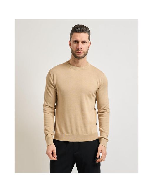 Pull Pull Homme Col Rond Gazzarrini pour homme en coloris Natural