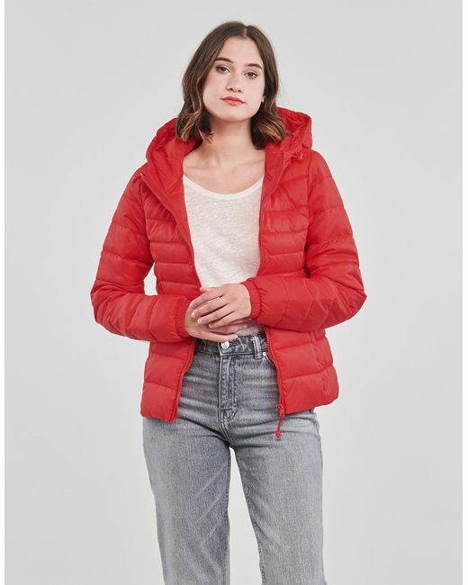 Doudounes ONLY en coloris Red