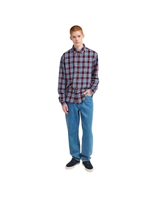 Chemise Button Down Regular Flannel Element pour homme en coloris Blue