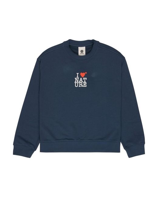 Pull I Heart Element en coloris Blue