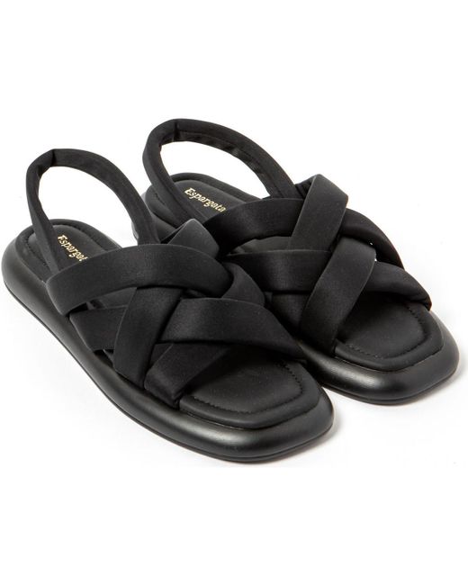 Espargatas Sandalen Yakai in het Black