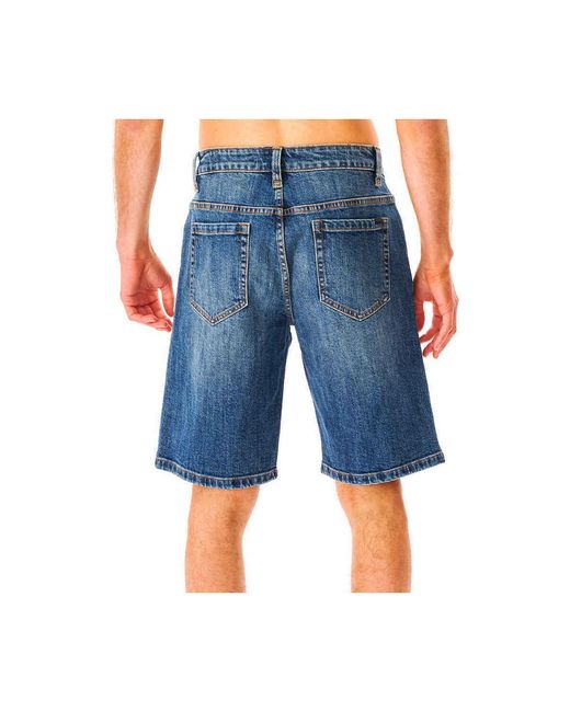Short Bermuda Noir modèle DENIM de la marque Rip Curl pour homme en coloris Blue