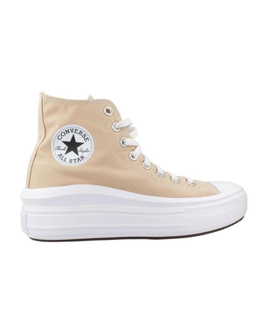Baskets montantes CHUCK TAYLOR ALL STAR MOVE HI Converse en coloris White