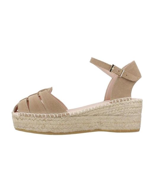 Espadrilles Java43 Macarena en coloris Natural