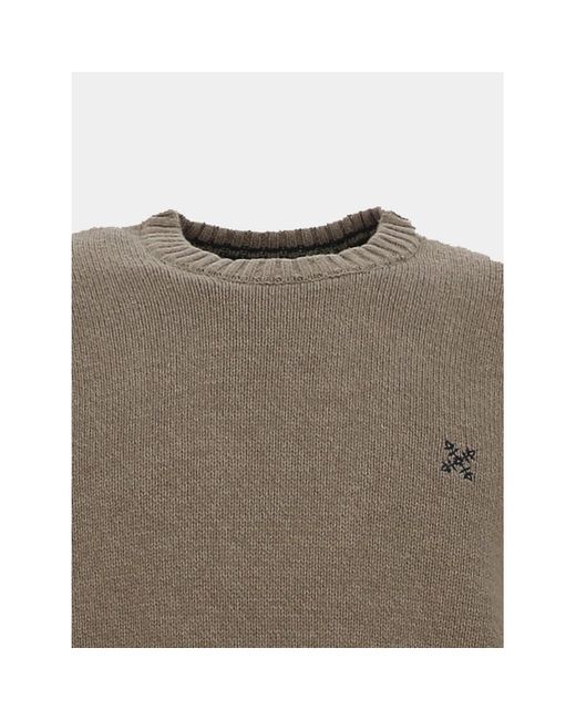 Pull Pull essentiel col rond staple Oxbow pour homme en coloris Brown