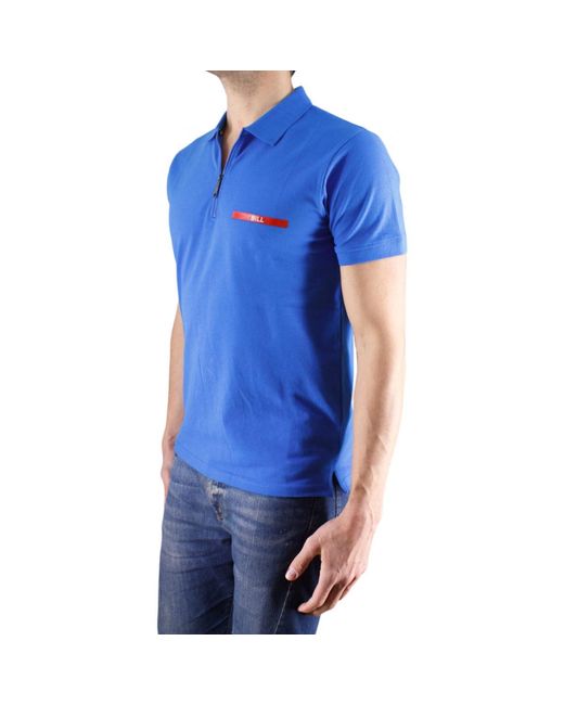 Polo Zip Billtornade pour homme en coloris Blue