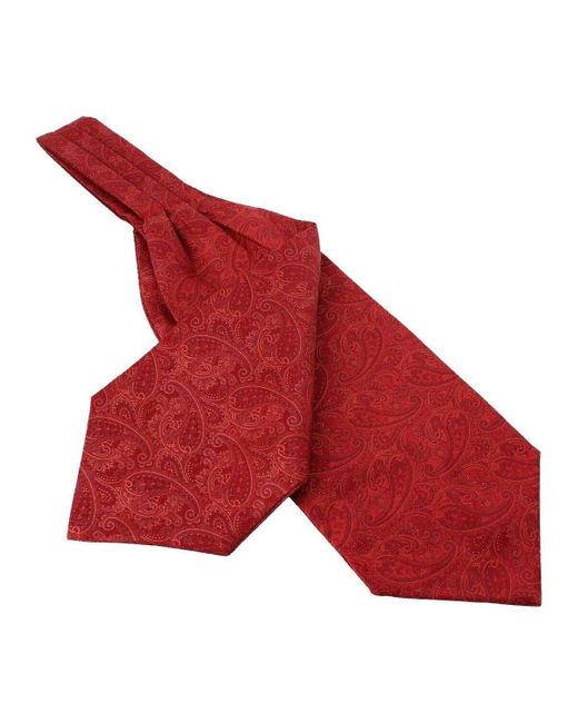 Echarpe Foulard Ascot Léonard Clj Charles Le Jeune pour homme en coloris Red