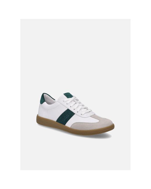 Baskets Joleen 01, weiss-smaragd Josef Seibel en coloris White