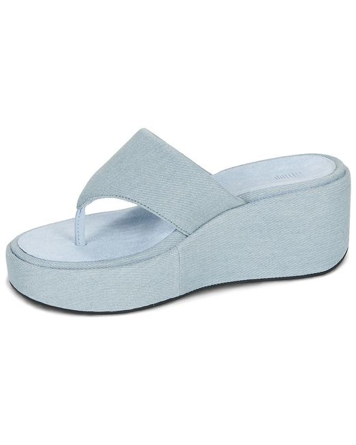 Fitflop Teenslippers Platform Sandals in het Blue