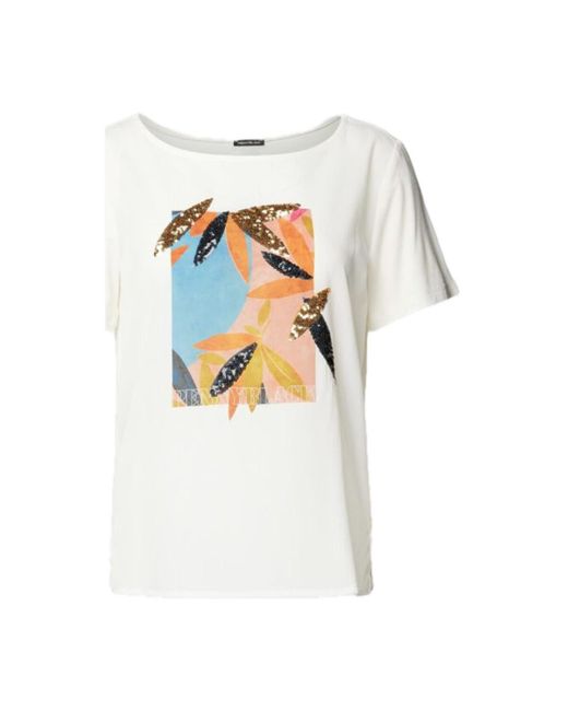 T-shirt termoli-3 Pennyblack en coloris White