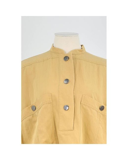 Robe courte Robe jaune Vanessa Bruno en coloris Yellow