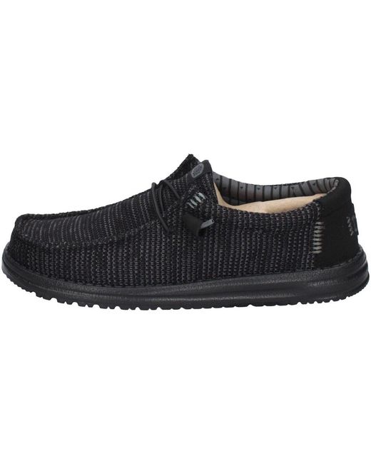 Baskets HeyDude pour homme en coloris Black