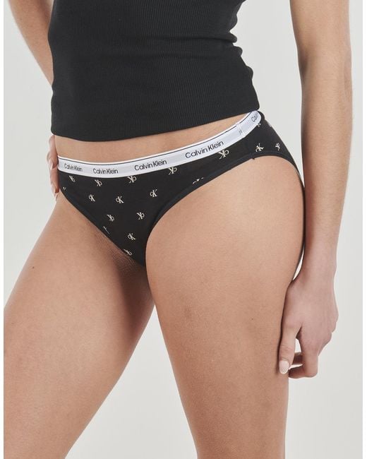 Calvin Klein Slips Bikini X5 in het Black