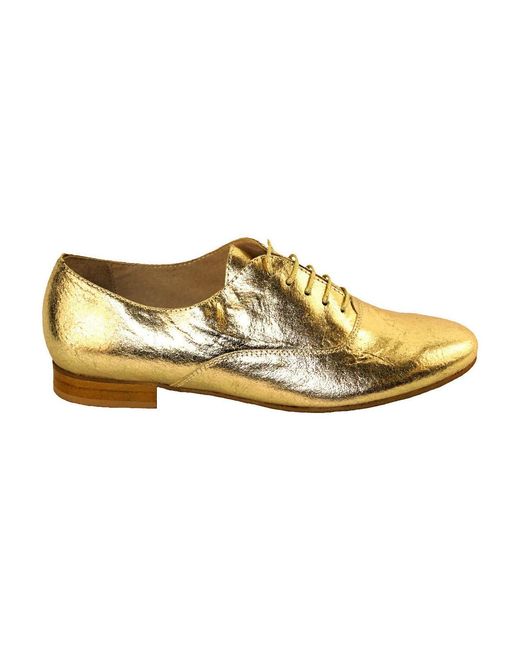 Derbies Moc Pinto Di Blu en coloris Metallic