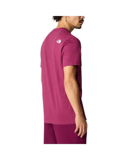 T-shirt Zumu The North Face pour homme en coloris Purple