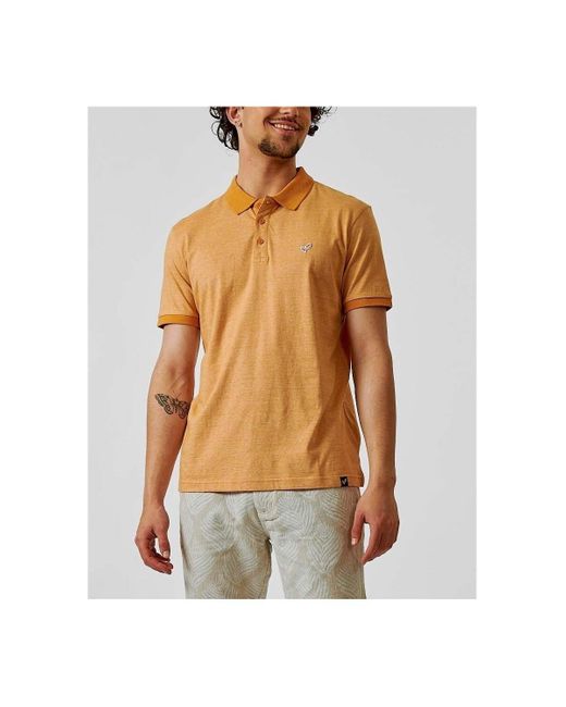 Polo - Polo manches courtes - orange Kaporal pour homme