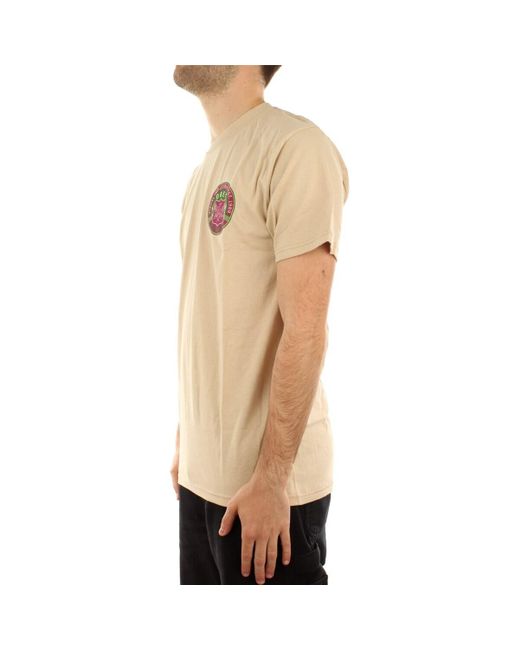 T-shirt 165263773 Obey pour homme en coloris Natural