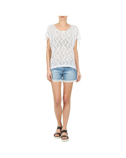 Moony Mood Blouse Edda in het White