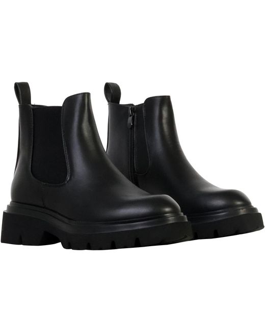 Bottines Bottines À Zip Super Mode en coloris Black
