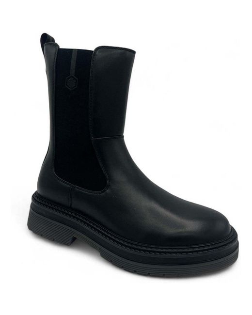 Bottes Lumberjack en coloris Black