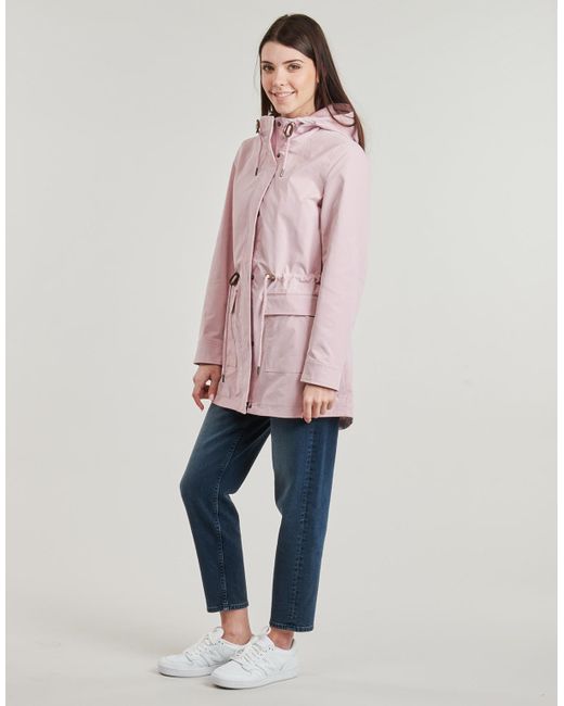 ONLY Parka Jas Onllouise in het Pink