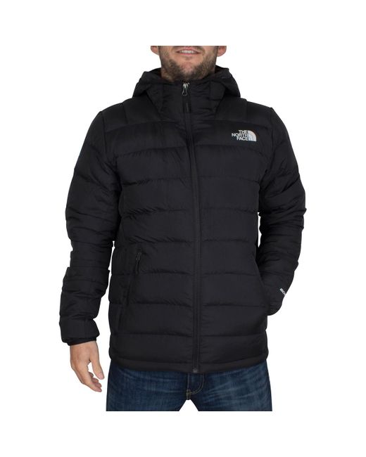 north face black puffa jacket