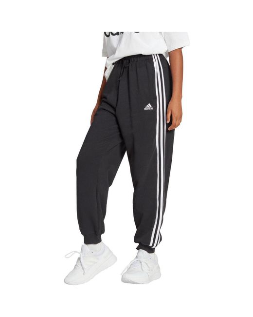 Jogging W 3S FT LS PT Adidas en coloris Black