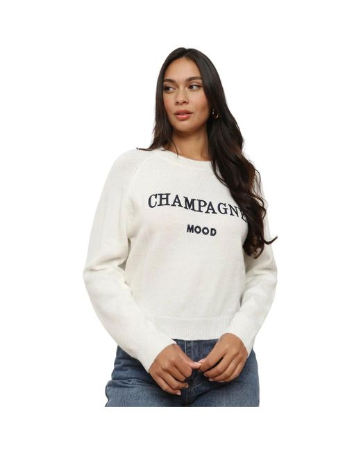 Pull Pulls Pour Femme La Modeuse en coloris White