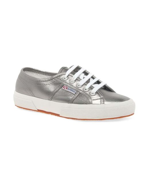 superga metallic grey