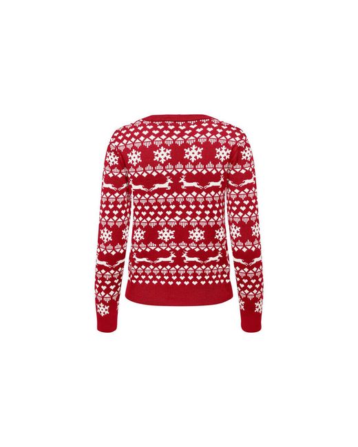 Pull 6084501 ONLY en coloris Red