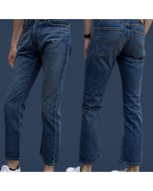 Jeans Levi's 514 straight Levi's pour homme en coloris Blue