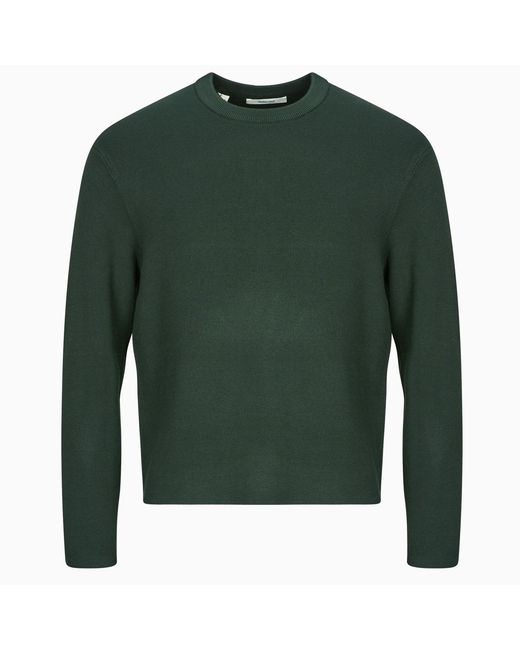 Pull Slhteller Fn Relaxed Crew Neck SELECTED pour homme en coloris Green