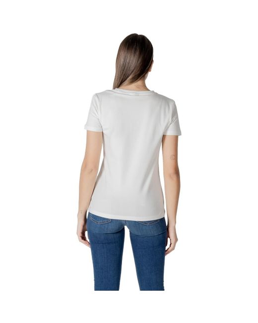 T-shirt BRIANA SS V3BI11 J1314 Guess en coloris Blue