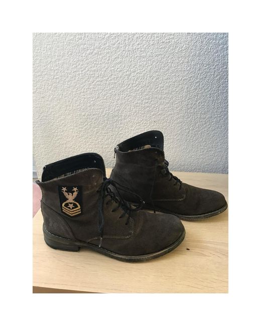 Bottines Chaussures Femme T41 Felmini en coloris Brown
