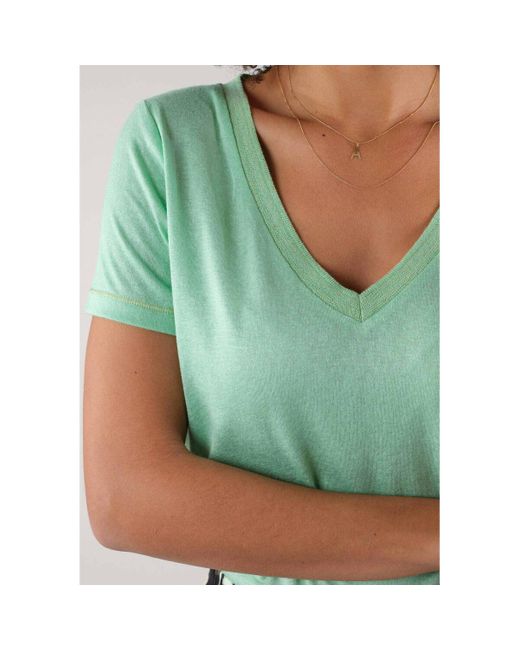 T-shirt T-Shirt LETTY Deeluxe en coloris Green